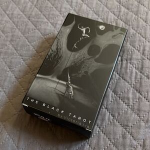 THE BLACK TAROT Deck with Guidebook